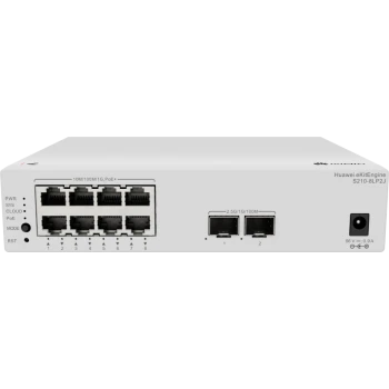 Коммутатор Huawei eKitEngine, (S210-8LP2J)