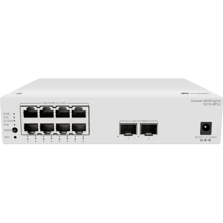 Коммутатор Huawei eKitEngine. (S210-8P2J)