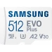 Карта памяти Samsung EVO Plus microSD 512GB, Class 3 UHS-I U3, (MB-MC512SA/EU)