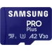 Карта памяти Samsung Pro Plus microSD 128GB, Class 3 UHS-I U3, (MB-MD128SA/EU)