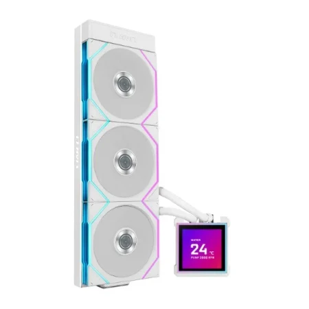 СВО Lian Li HydroShift II LCD-S 360TL 3x120mm White (G89.GHS2LCDS36TFW.00)