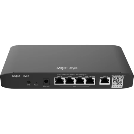 Маршрутизатор Ruijie Reyee RG-EG105G-P-V3 Маршрутизатор Ruijie Reyee RG-EG105G-P-V3