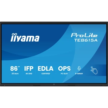 Интерактивная панель iiyama TE8615A-B2AG