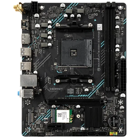 Материнская плата MaxSun MS-B450M GAMING WIFI DDR4 Материнская плата MaxSun MS-B450M GAMING WIFI DDR4