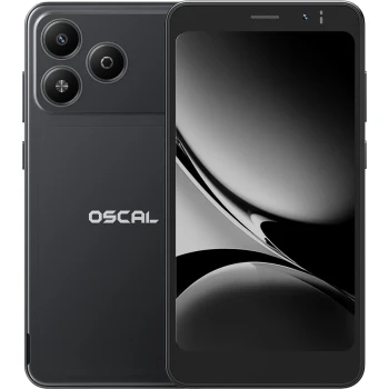 Смартфон Oscal Flat 3C Mini 32GB, Black Смартфон Oscal Flat 3C Mini 32GB, Black