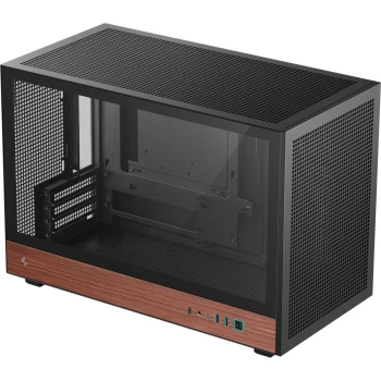 Корпус DeepCool CH260 Wood Black, (R-CH260-BKNWM0-G-1)