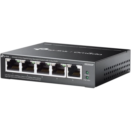 Коммутатор TP-Link Omada ES205GP Коммутатор TP-Link Omada ES205GP