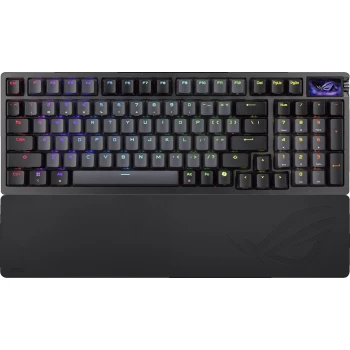 Клавиатура ASUS M901 ROG AZOTH 96 HE/WHT/HFXV2/RU/ABS/KB ROG HFX (90MP040H-BKRA10)
