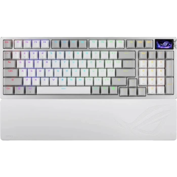 Клавиатура ASUS M901 ROG AZOTH 96 HE/WHT/HFXV2/RU/ABS/KB ROG HFX (90MP040H-BKRA10)