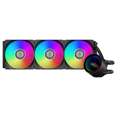 Водяное охлаждение PCCooler DA360 V2 ARGB, Black