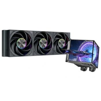 Водяное охлаждение PCCooler DX360Pro ARGB Display, Black