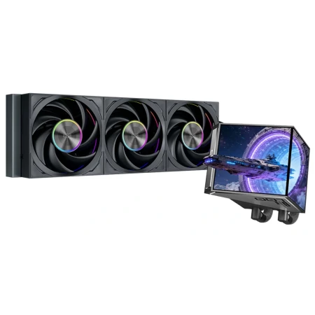 Водяное охлаждение PCCooler DX360Pro ARGB Display, Black Водяное охлаждение PCCooler DX360Pro ARGB Display, Black
