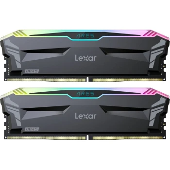 ОЗУ Lexar Ares RGB 32GB (2х16GB) 6800MHz DIMM DDR5, (LD5U16G68C34LA-RGD)