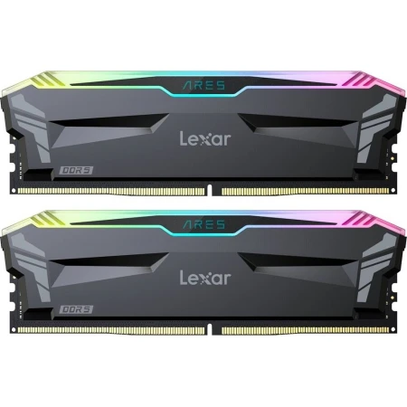 ОЗУ Lexar Ares RGB 32GB (2х16GB) 6800MHz DIMM DDR5, (LD5U16G68C34LA-RGD)