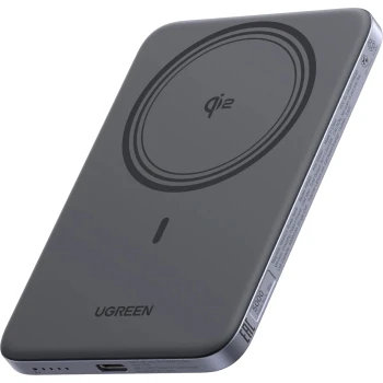 Power Bank Ugreen MagFlow Air PB580 5000mAh Gray, (75984B)