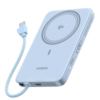 Power Bank Ugreen MagFlow Air PB570 10000mAh Star Blue, (65839B)