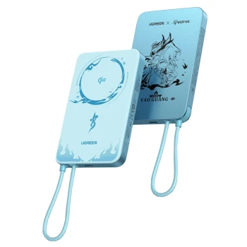 Power Bank Ugreen MagFlow Air PB570 10000mAh Blue, (75982SR)