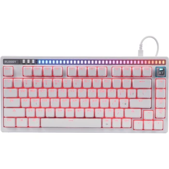 Клавиатура A4Tech Bloody AT75 White