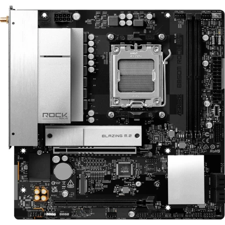 Материнская плата ASRock B850M Rock WiFi Материнская плата ASRock B850M Rock WiFi