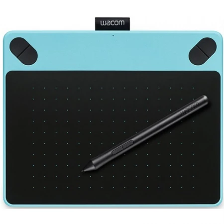 Графический планшет Wacom Intuos Art Small, Black-Blue, 6"x3.7", беспроводное перо, USB+ код для ПО Графический планшет Wacom Intuos Art Small, Black-Blue, 6"x3.7", беспроводное перо, USB+ код для ПО