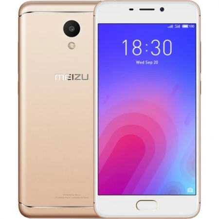 Смартфон Meizu M6 16GB, Gold Смартфон Meizu M6 16GB, Gold