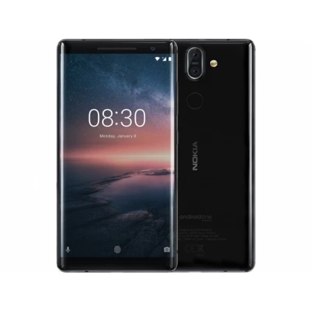 Смартфон Nokia 8 Sirocco Edition 128GB, Black Смартфон Nokia 8 Sirocco Edition 128GB, Black