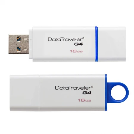 USB Флешка Kingston 16GB 3.0 DTIG4/16GB белый