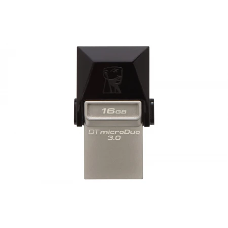 USB Флешка Kingston 16GB 3.0 OTG DTDUO3/16GB металл