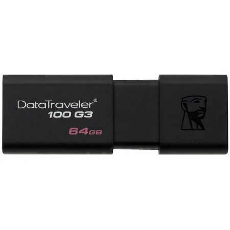 USB Флешка Kingston 256GB 3.0 DT100G3/256GB черный