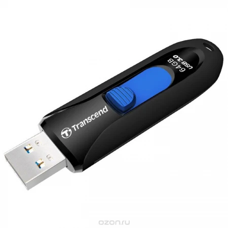 USB Флешка Transcend 64GB 3.0 TS64GJF790K черный