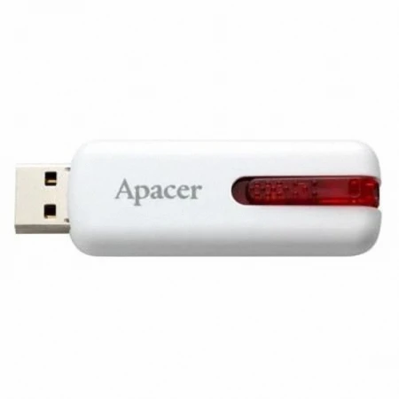 USB Флешка Apacer 8GB 2.0 AP8GAH326W-1 белый