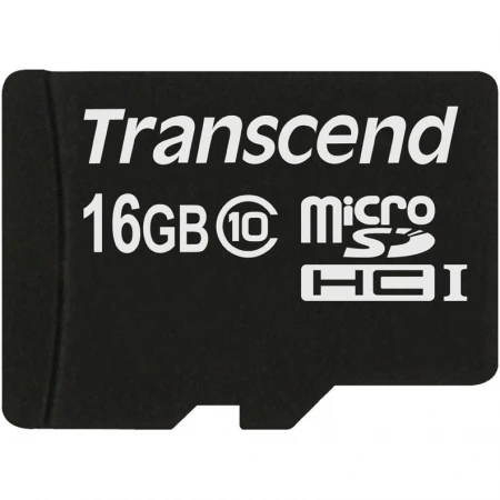 Карта памяти Transcend MicroSD 16GB Class 10 TS16GUSDC10
