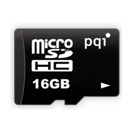 Карта памяти PQI MicroSD 16GB Class 10 U1 6ARJ-016GVR99A
