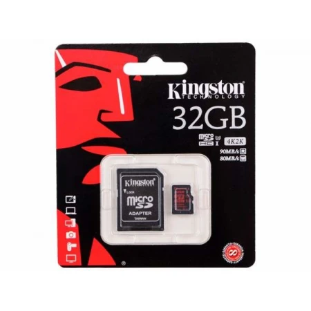 Карта памяти Kingston MicroSD 32GB, Class 10 U3, (SDCA3/32GB)