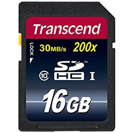 Карта памяти Transcend SD 16GB Class 10 TS16GSDHC10