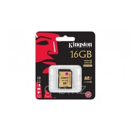 Карта памяти Kingston SD 16GB Class 10 U1 SDS/16GB
