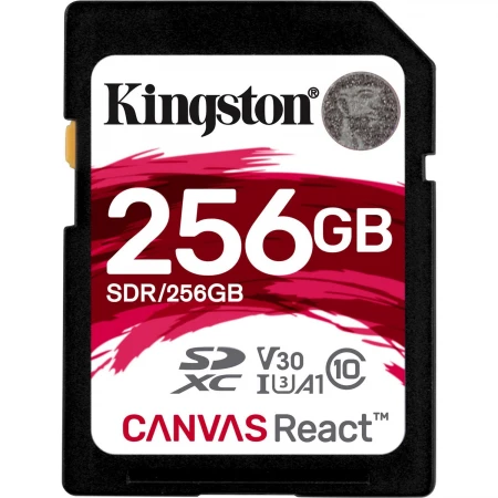 Карта памяти Kingston SD 256GB Class 10 U3 SDG/256GB