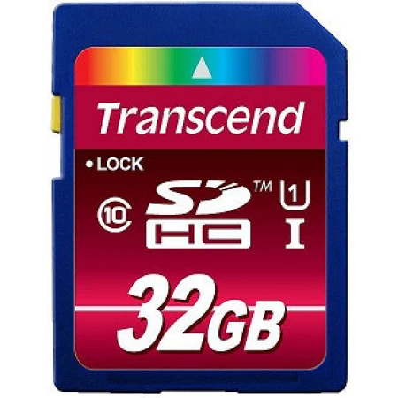 Карта памяти Transcend SD 32GB Class 10 U1 TS32GSDC500S