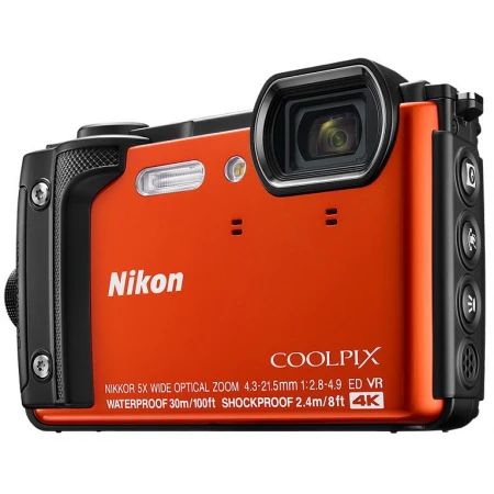 Компактный фотоаппарат Nikon CoolPix W300, Orange