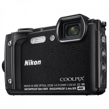 Компактный фотоаппарат Nikon COOLPIX W300 черный