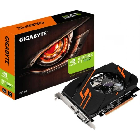 Видеокарта Gigabyte GeForce GT 1030 2GB, (GV-N1030OC-2GI)