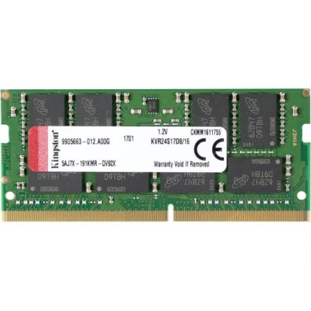 ОЗУ Kingston ValueRAM 16GB 2400MHz SODIMM DDR4, (KVR24S17D8/16)