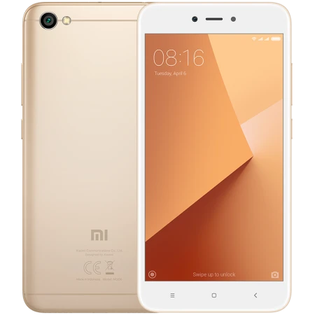 Смартфон Xiaomi Redmi Note 5 32GB, Gold Смартфон Xiaomi Redmi Note 5 32GB, Gold