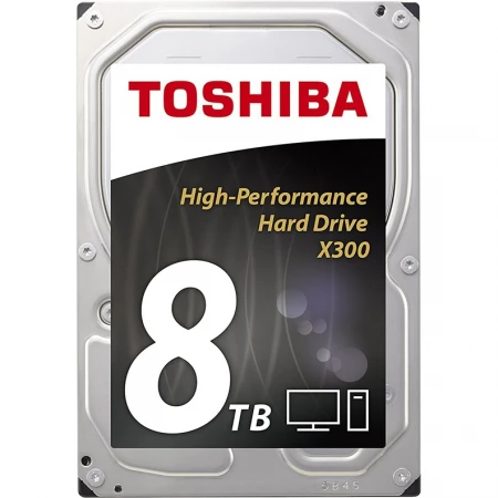 Жёсткий диск Toshiba X300 8TB, (HDWF180EZSTA)