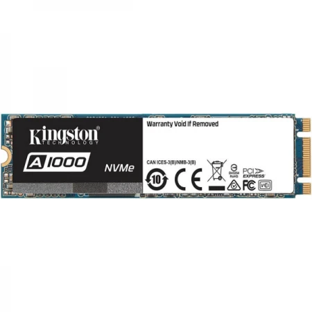 SSD диск Kingston A1000 480GB, (SA1000M8/480G)