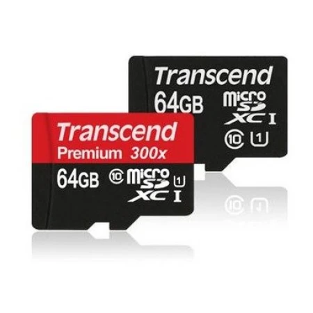 Карта памяти Transcend MicroSD 64GB Class 10 U1 TS64GUSDU1 Карта памяти Transcend MicroSD 64GB Class 10 U1 TS64GUSDU1