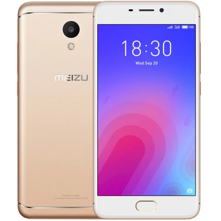 Смартфон Meizu M6T 16GB, Gold Смартфон Meizu M6T 16GB, Gold