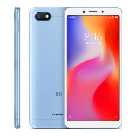 Смартфон Xiaomi Redmi 6A, 16GB, Blue Смартфон Xiaomi Redmi 6A, 16GB, Blue