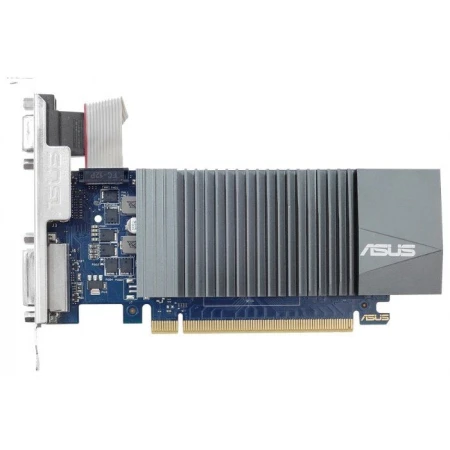 Видеокарта Asus GeForce GT 710 Silent LP 2GB, (GT710-SL-2GD5)