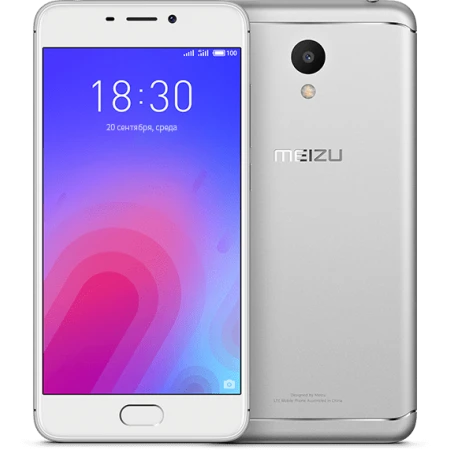 Смартфон Meizu M6 16GB, Silver Смартфон Meizu M6 16GB, Silver